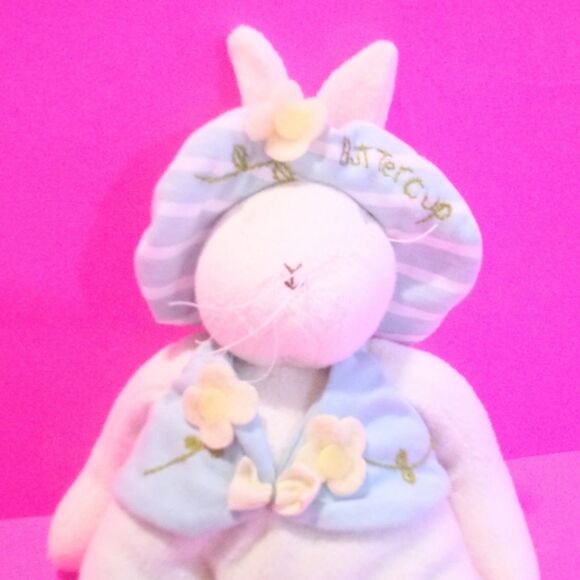 Vintage Hallmark Bunnies by the Bay Buttercup Bunny Rabbit Plush - Picture 2 of 4